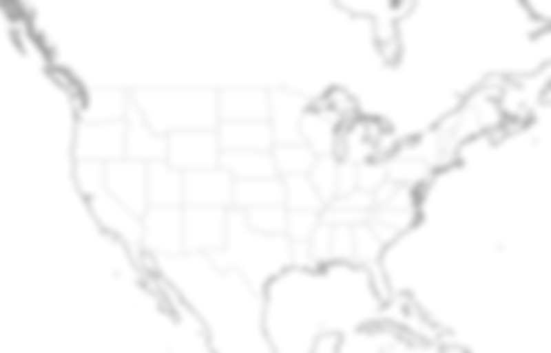 The map for this forecast, except that it's intentionally blurred, and shows no forecast line.