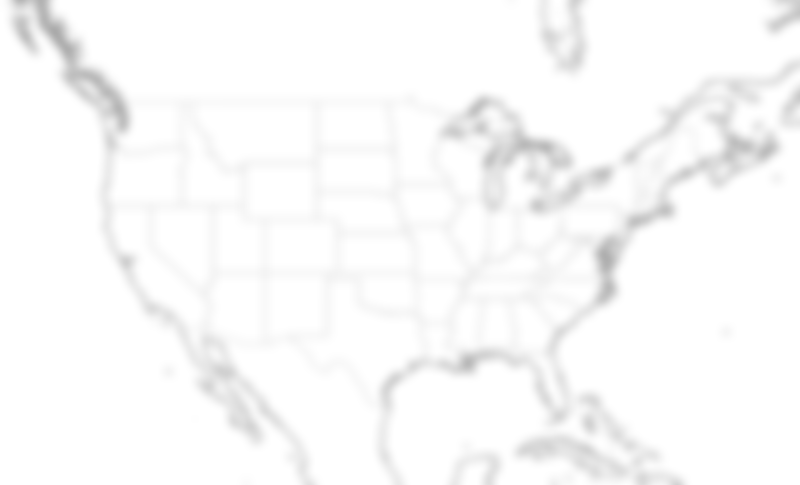 The map for this forecast, except that it's intentionally blurred, and shows no forecast line.