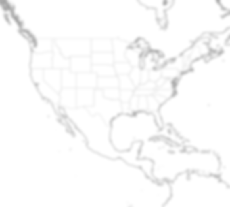 The map for this forecast, except that it's intentionally blurred, and shows no forecast line.