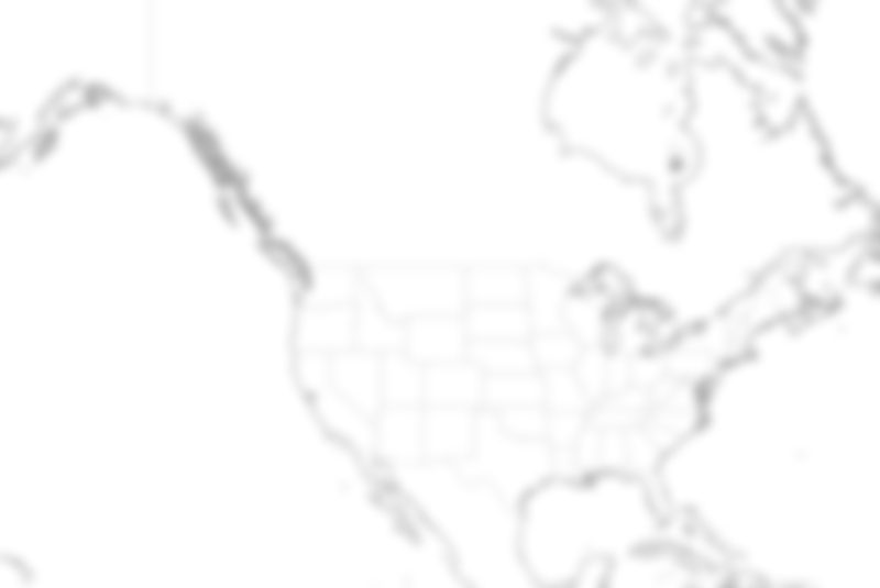 The map for this forecast, except that it's intentionally blurred, and shows no forecast line.