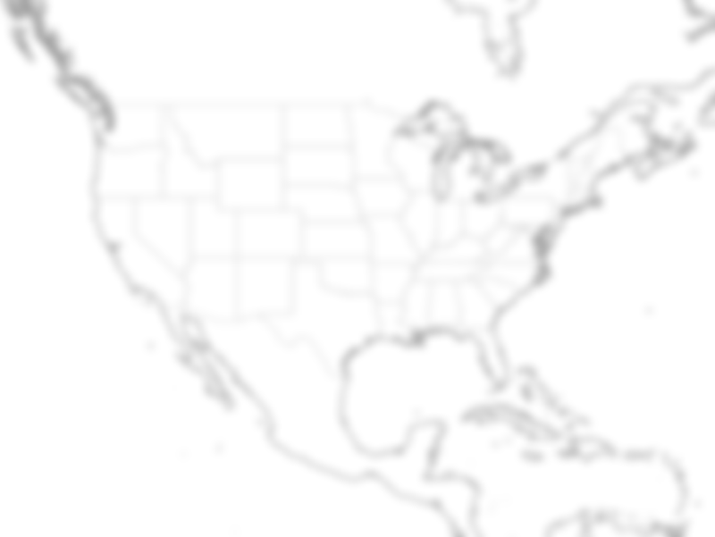 The map for this forecast, except that it's intentionally blurred, and shows no forecast line.
