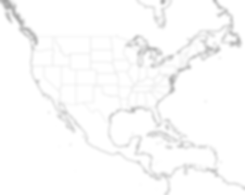 The map for this forecast, except that it's intentionally blurred, and shows no forecast line.