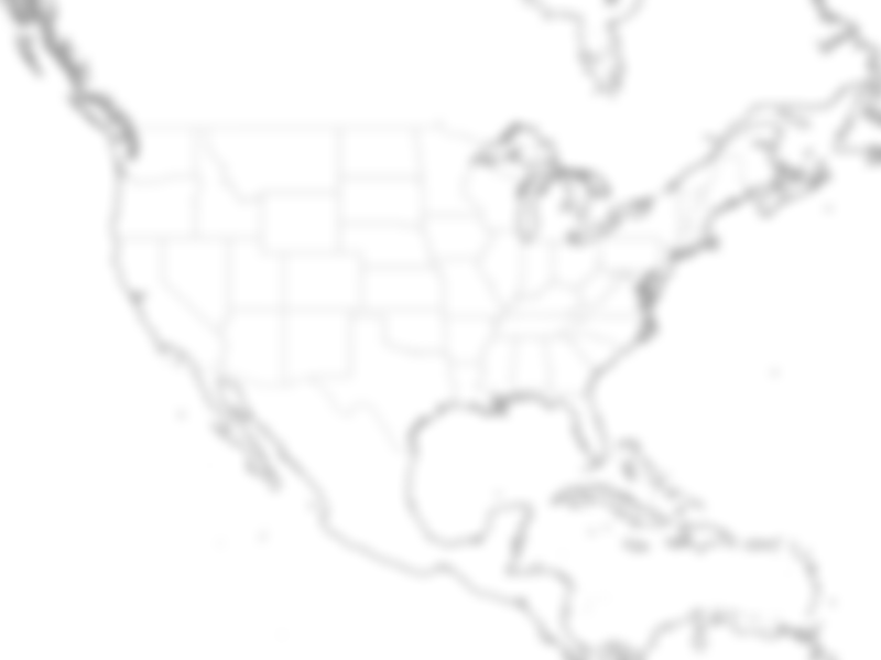 The map for this forecast, except that it's intentionally blurred, and shows no forecast line.