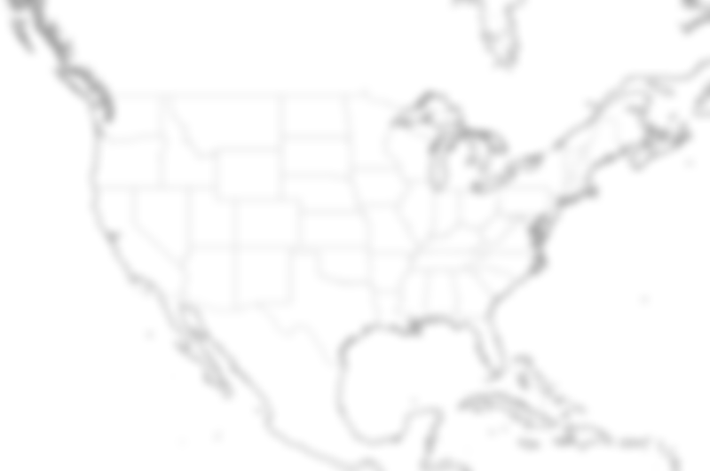 The map for this forecast, except that it's intentionally blurred, and shows no forecast line.
