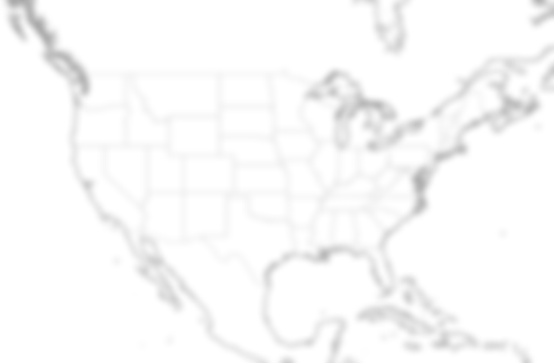 The map for this forecast, except that it's intentionally blurred, and shows no forecast line.