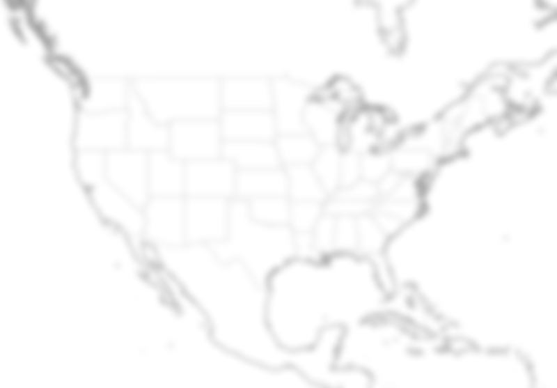 The map for this forecast, except that it's intentionally blurred, and shows no forecast line.