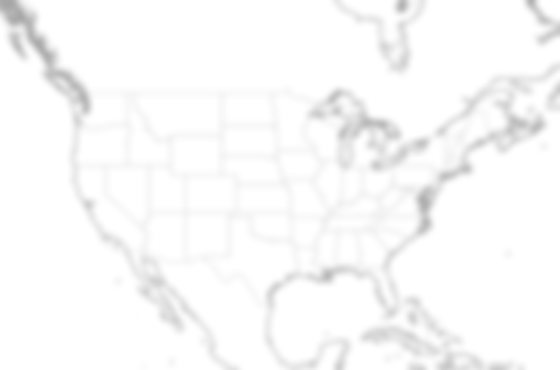 The map for this forecast, except that it's intentionally blurred, and shows no forecast line.