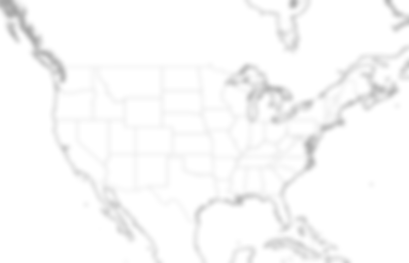 The map for this forecast, except that it's intentionally blurred, and shows no forecast line.