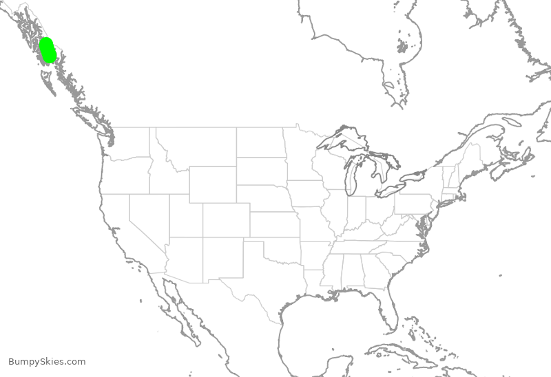 Turbulence forecast map for ASA64, WRG to KTN