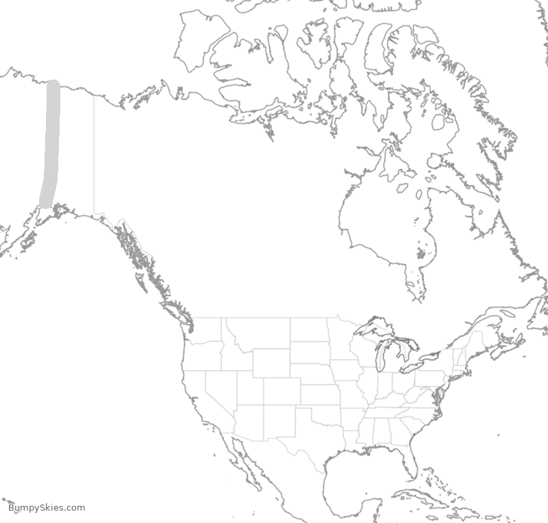 Turbulence forecast map for ASA9561, ANC to ASC