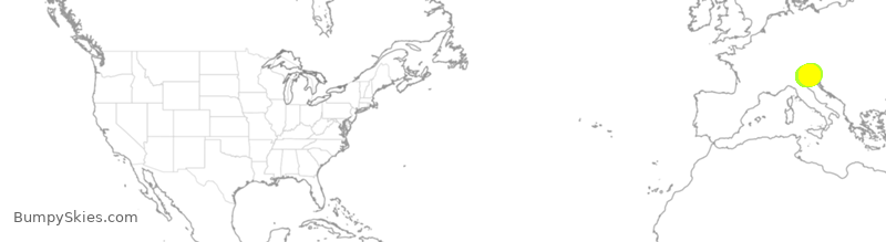 Turbulence forecast map for EJM626, VCE to TRS