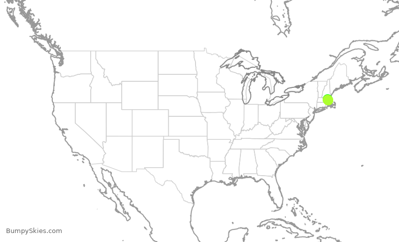 Turbulence forecast map for GPD435, OWD to BED