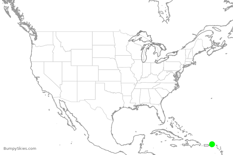 Turbulence forecast map for GPD642, UPW to UPJ