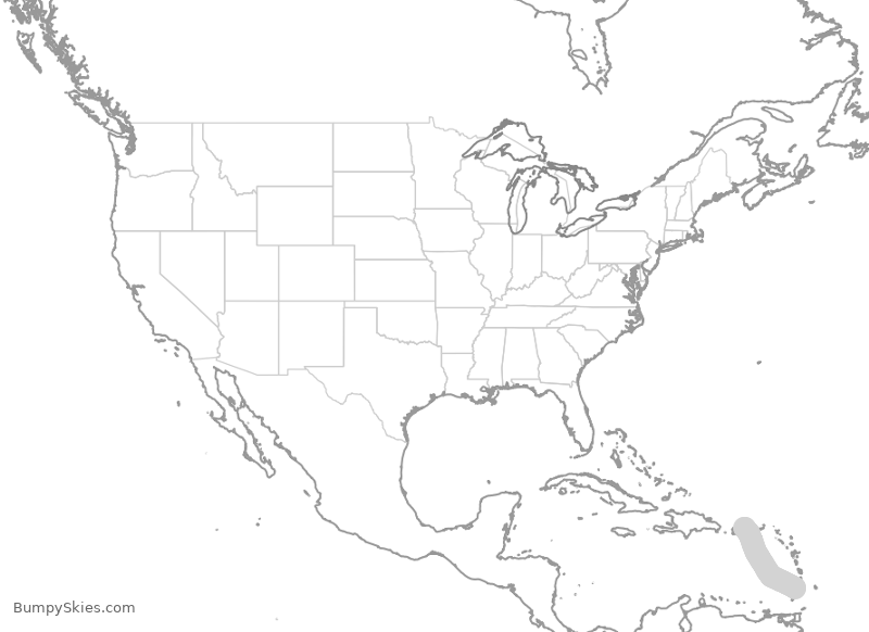 Turbulence forecast map for GPD816, BQU to SJU
