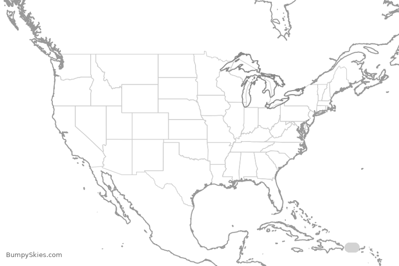 Turbulence forecast map for JBU8439, JSJ to JBQ