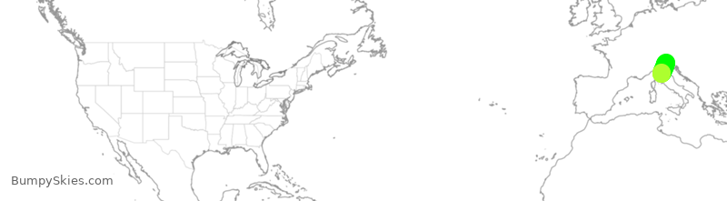 Turbulence forecast map for JTL280, FLR to TSF