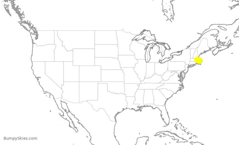 Turbulence forecast map for KAP2091, BOS to PVC