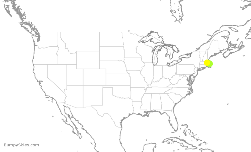 Turbulence forecast map for KAP2171, BOS to PVC