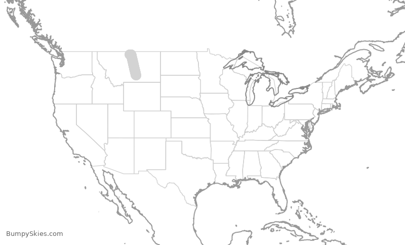 Turbulence forecast map for KAP420, BIL to HVR