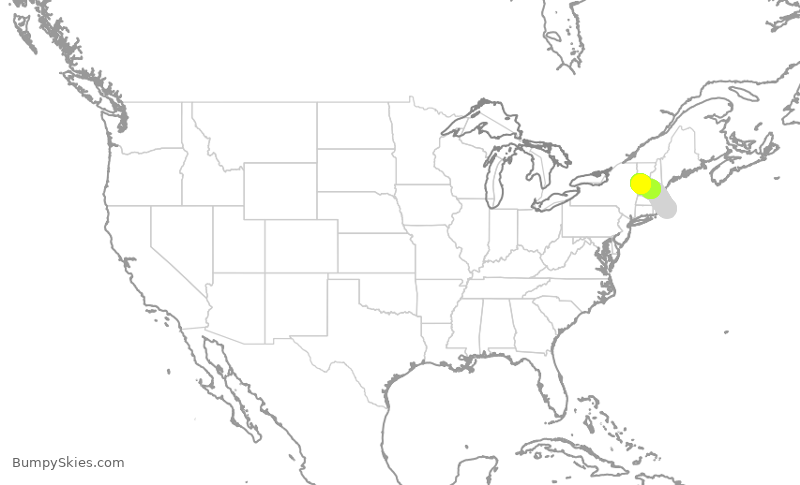 Turbulence forecast map for KAP616, HYA to RUT