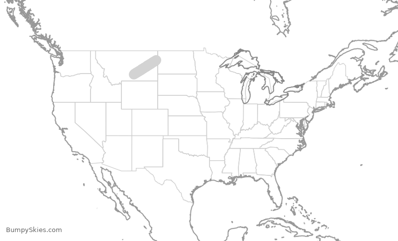 Turbulence forecast map for KAP920, BIL to SDY