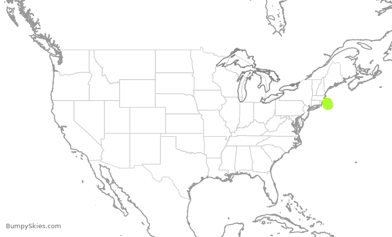 Turbulence forecast map for KAP924, HYA to ACK