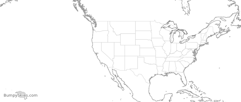 Turbulence forecast map for SWA3599, HOG to HNL