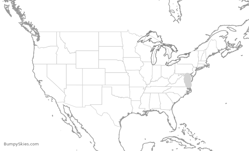 Turbulence forecast map for SWA4064, BWI to ORF