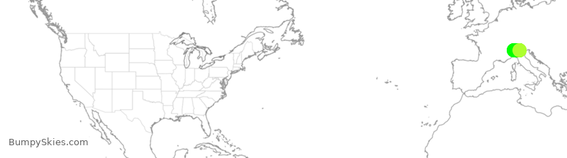 Turbulence forecast map for TWY206, VRN to LIN