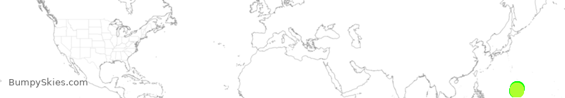 Turbulence forecast map for UAL174, GUM to SPN